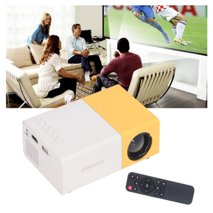 Proyector LED HD Portátil YG-300